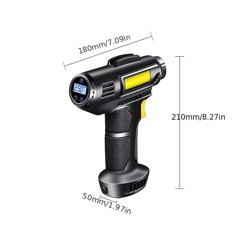 120W Cordless Portable Air Compressor
