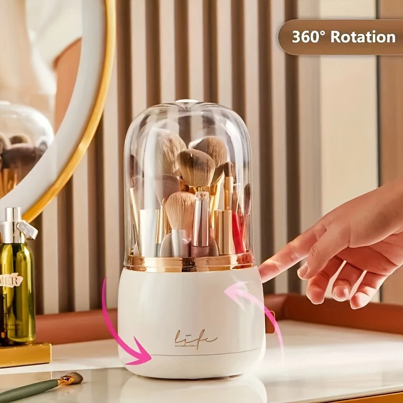 Luxury 360° Rotating Makeup Organizer