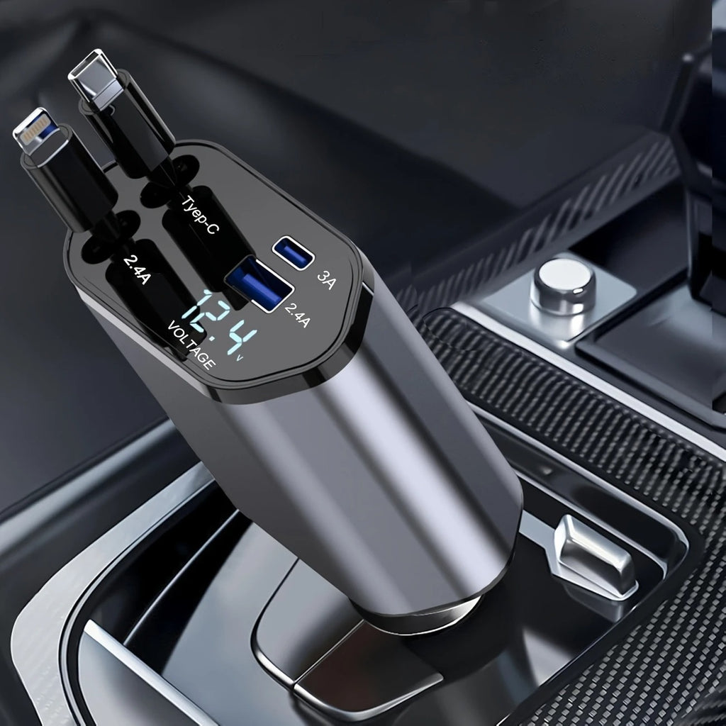 4-in-1 Fast Car Charger