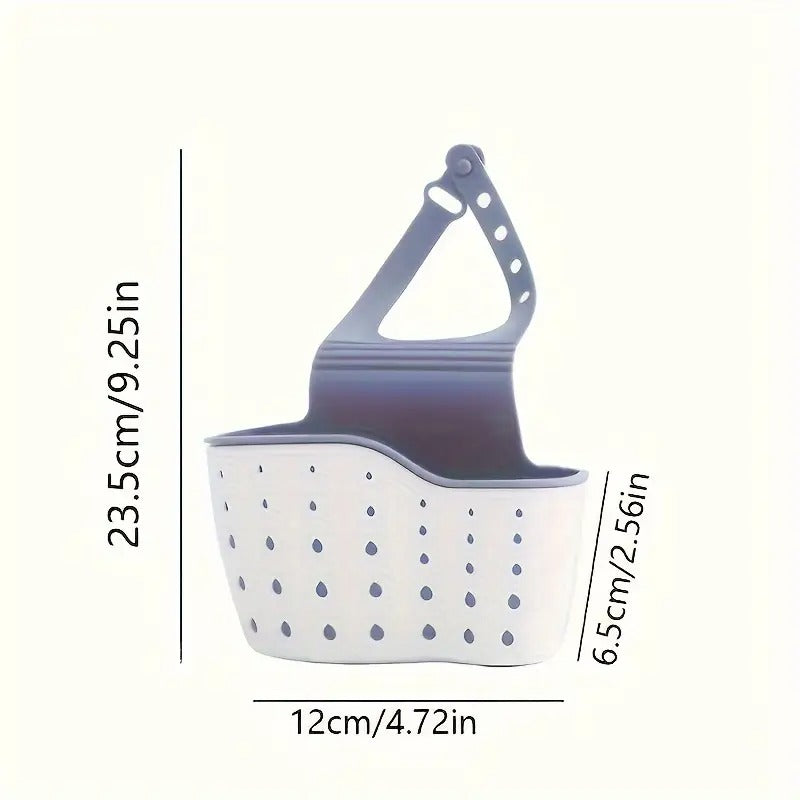 Adjustable Snap-On Kitchen Sink Organizer