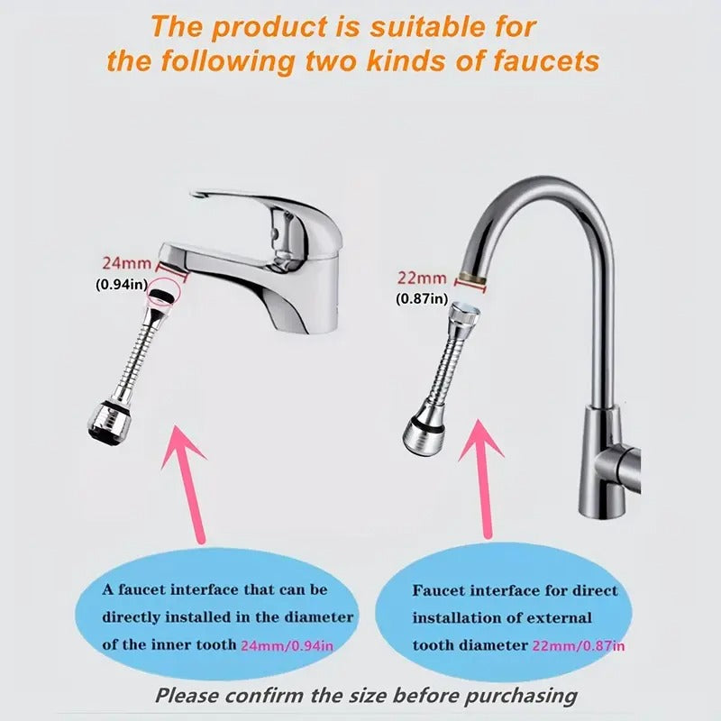 Universal Kitchen Faucet Extension