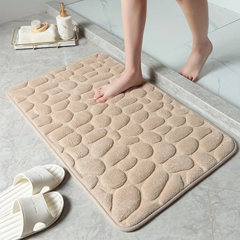 Luxurious Coral Fleece Bathroom Mat