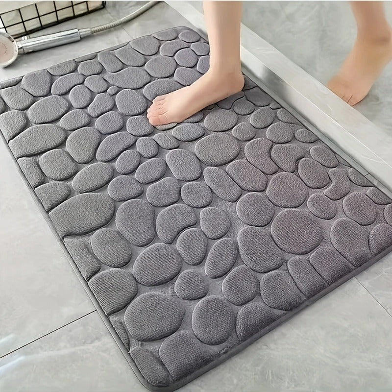 Luxurious Coral Fleece Bathroom Mat