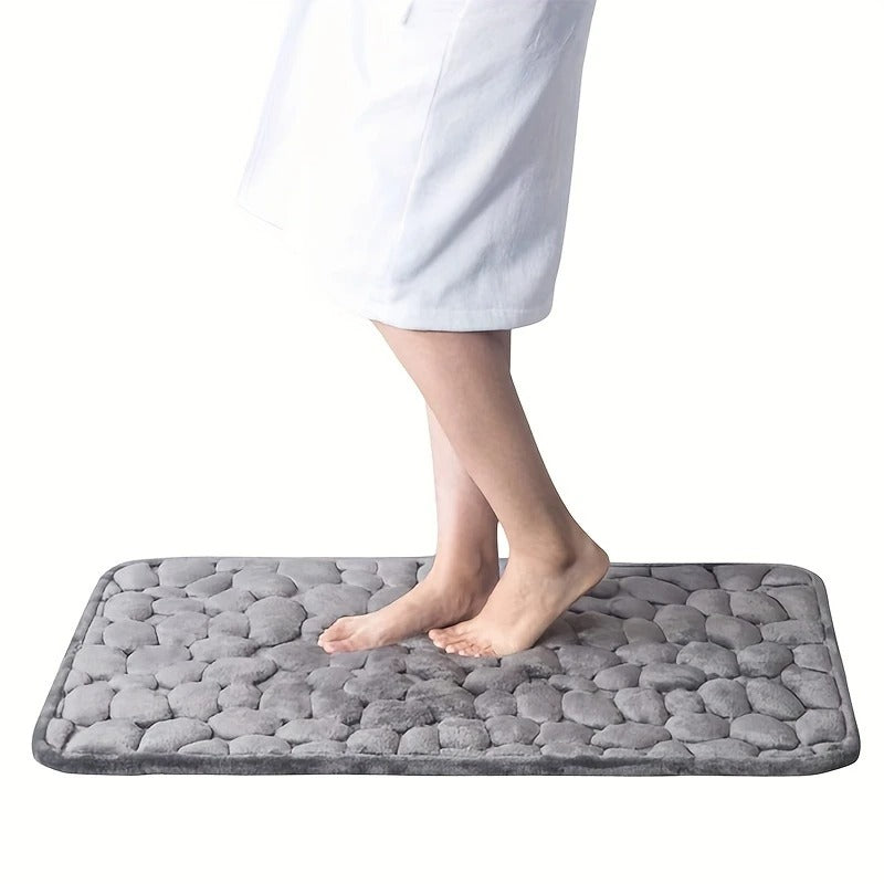 Luxurious Coral Fleece Bathroom Mat