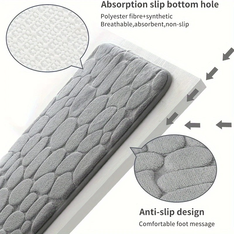 Luxurious Coral Fleece Bathroom Mat
