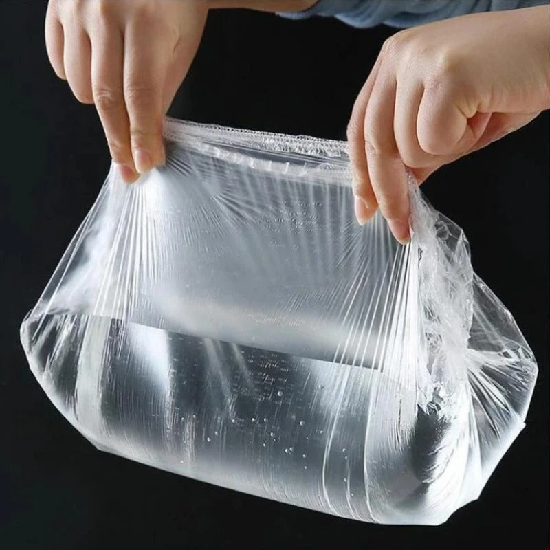 300pcs Disposable PE Food Wrap Covers
