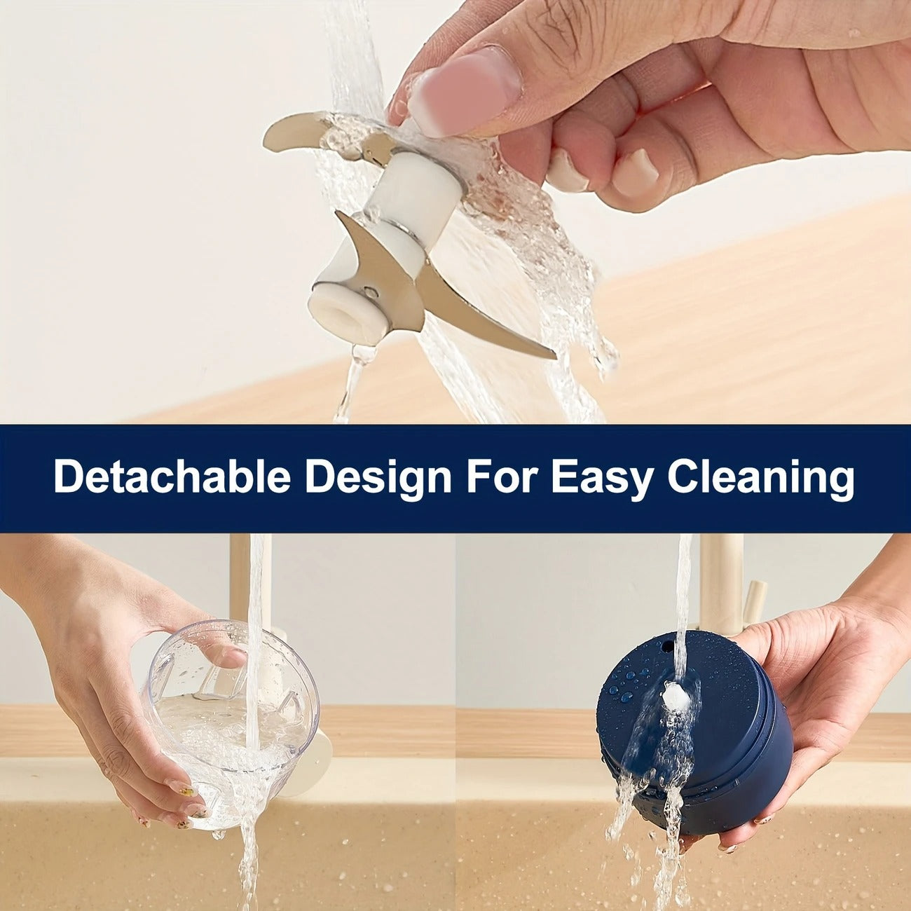 Portable Garlic & Vegetable Chopper