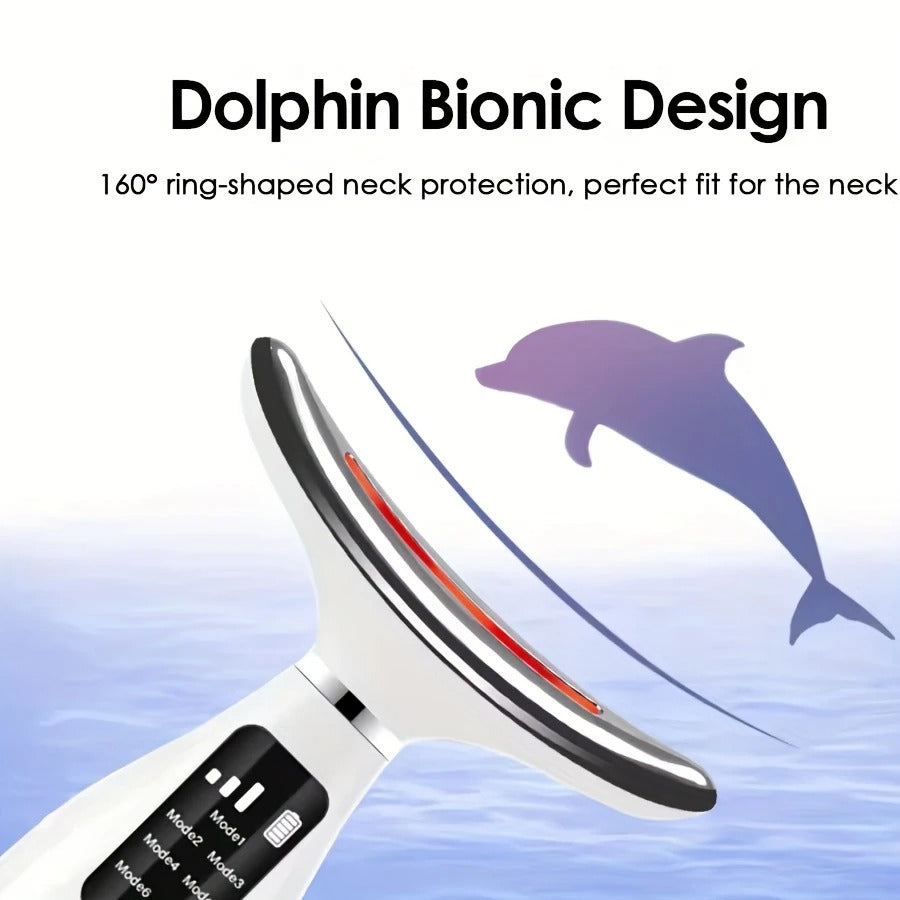 7-in-1 LED Color Neck and Face Massager