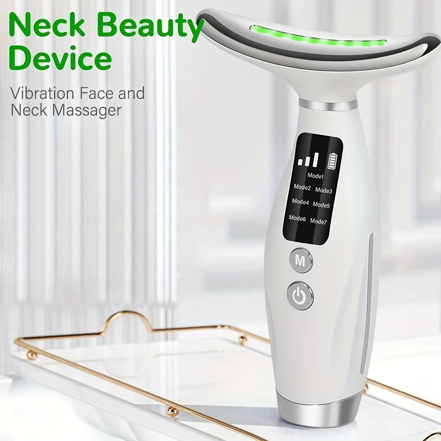 7-in-1 LED Color Neck and Face Massager