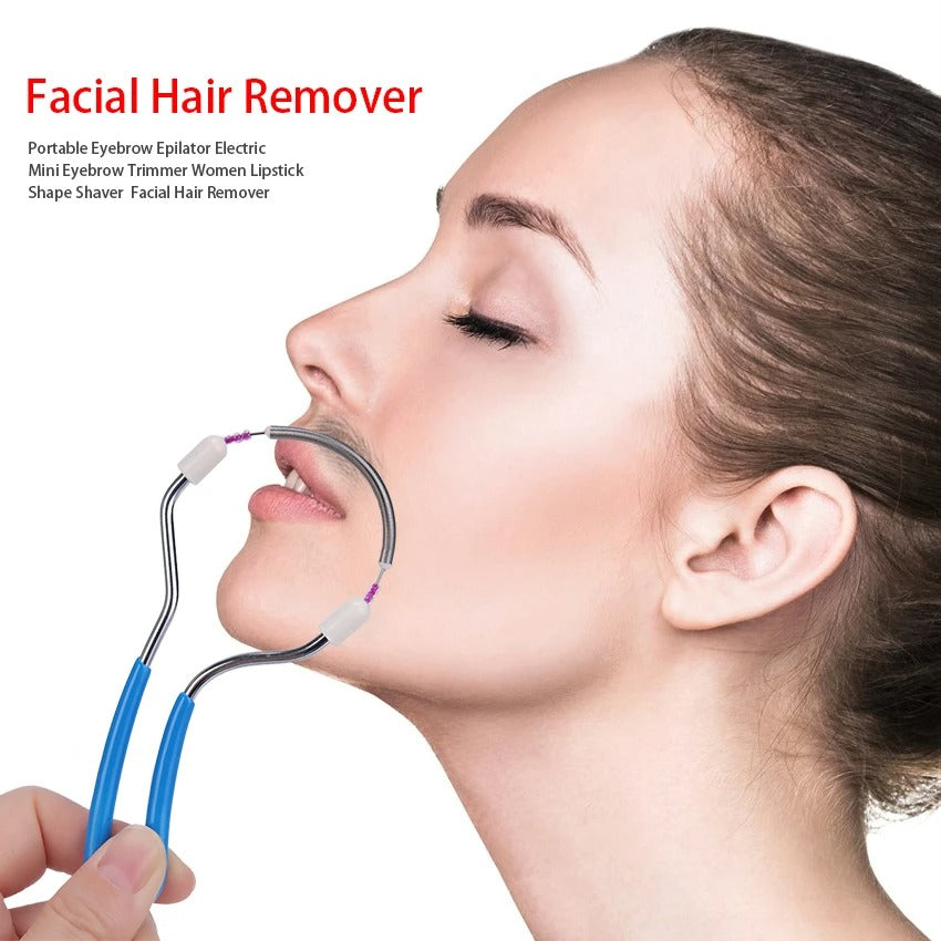 Spring Roller For Facial Hair Removal