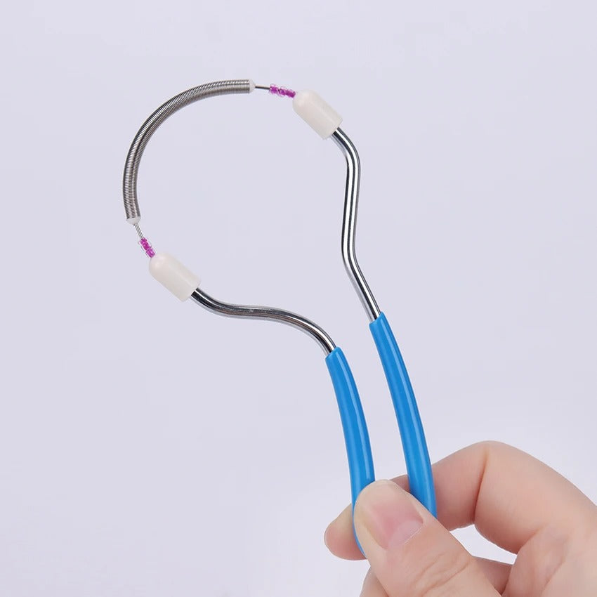 Spring Roller For Facial Hair Removal