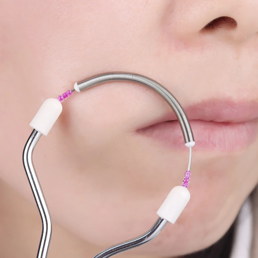 Spring Roller For Facial Hair Removal