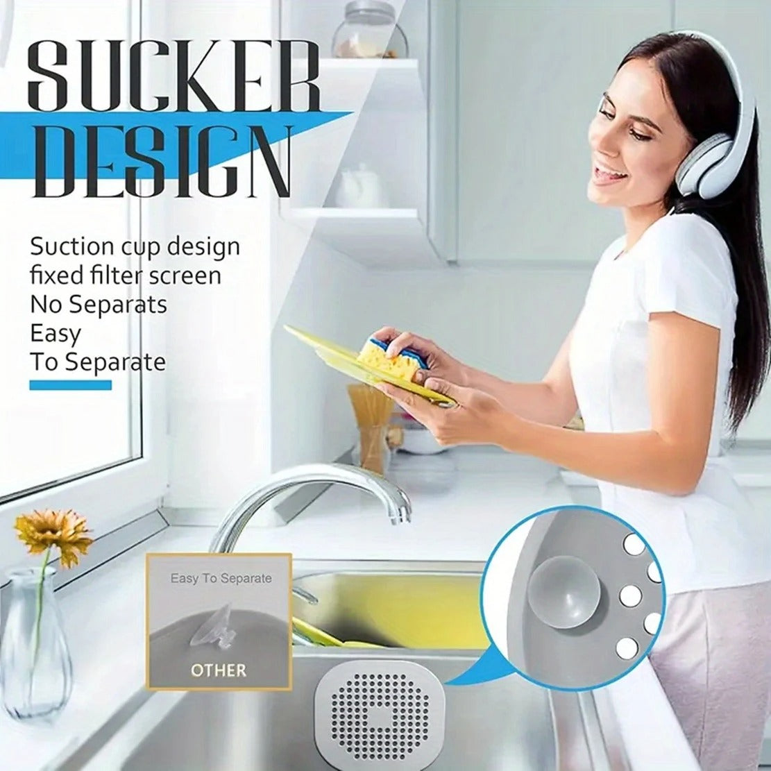 Silicone Multi-purpose Drain Plug