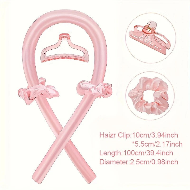 Fabric Hair Curler with Bow