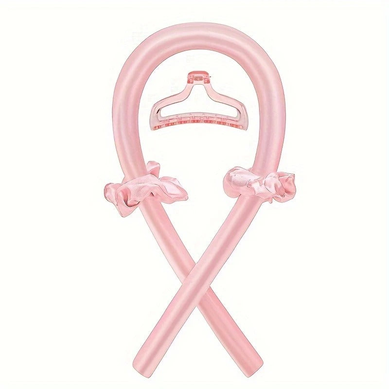 Fabric Hair Curler with Bow