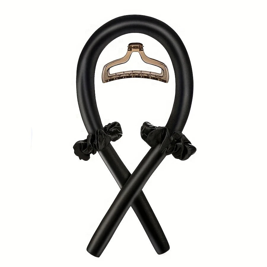 Fabric Hair Curler with Bow