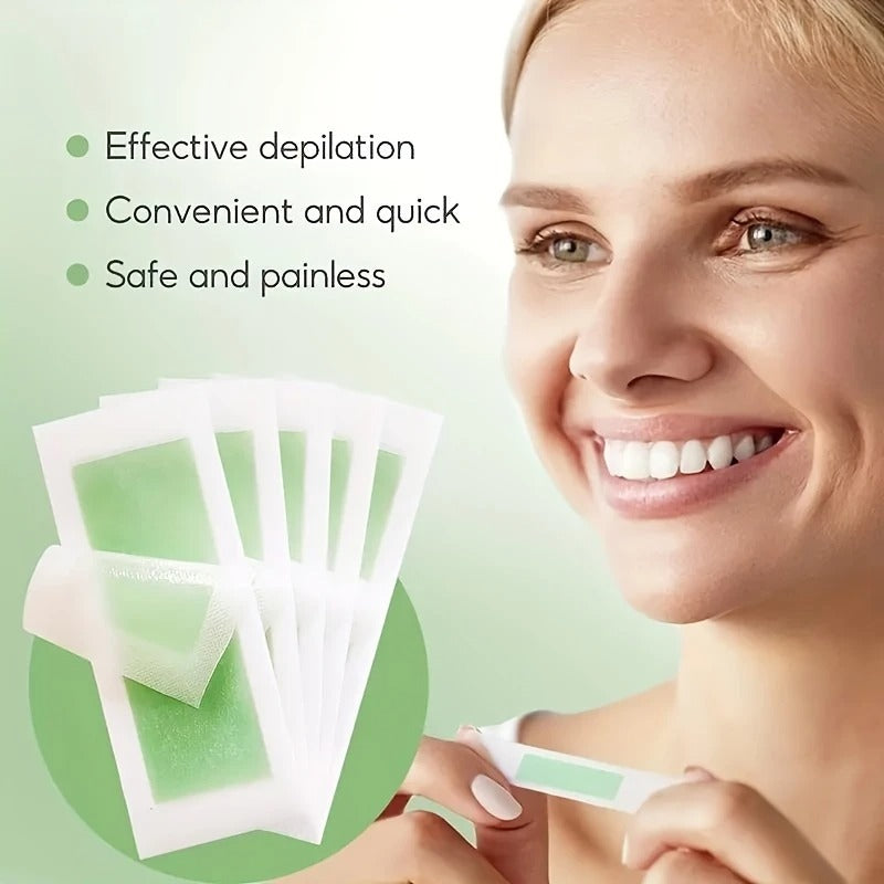 30pcs Hair Removal Wax Strips