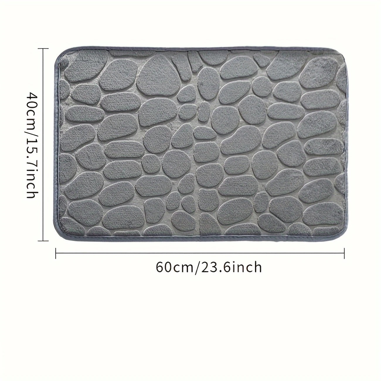 Luxurious Coral Fleece Bathroom Mat