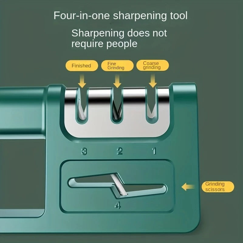 4-in-1 Diamond Knife & Scissor Sharpener