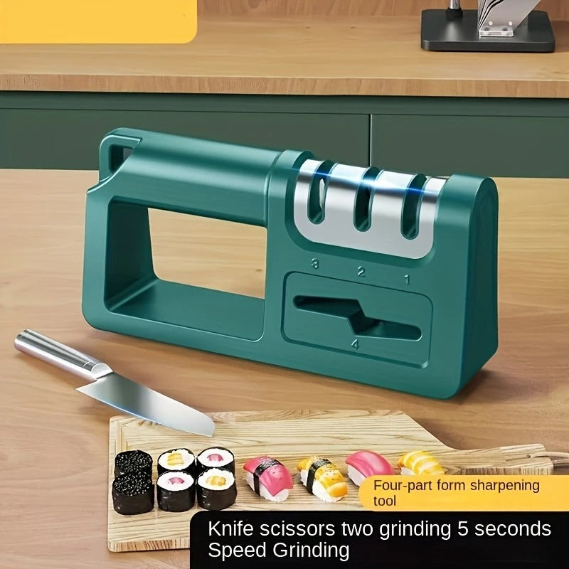 4-in-1 Diamond Knife & Scissor Sharpener
