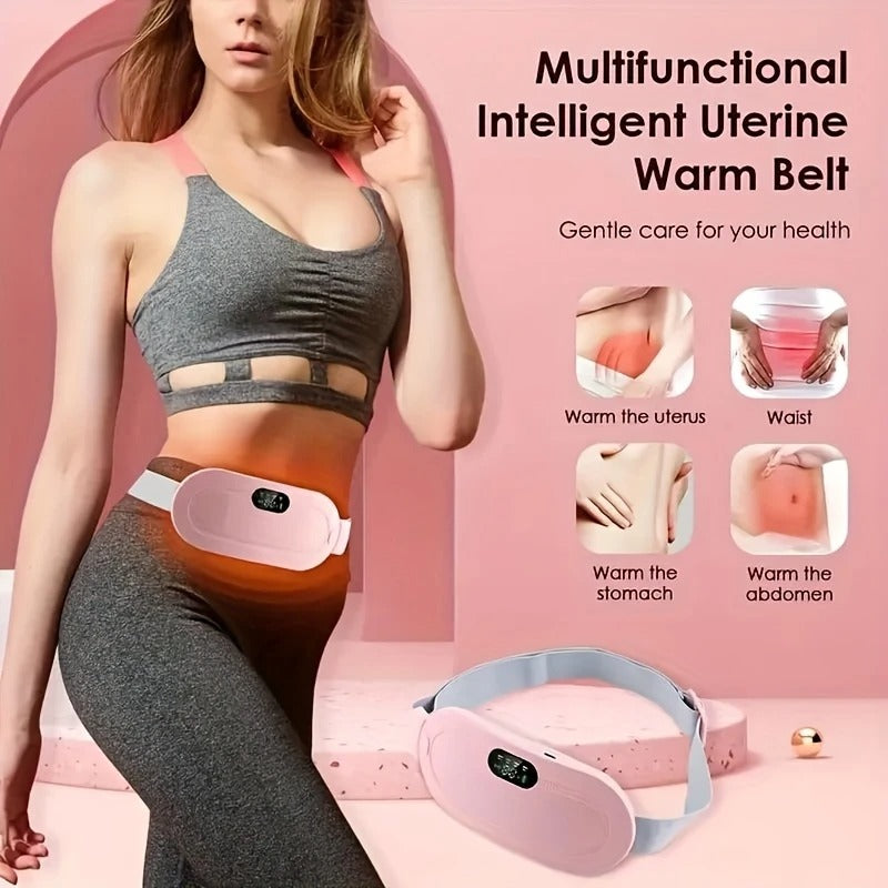 Portable Heating Vibrating Waist Massager