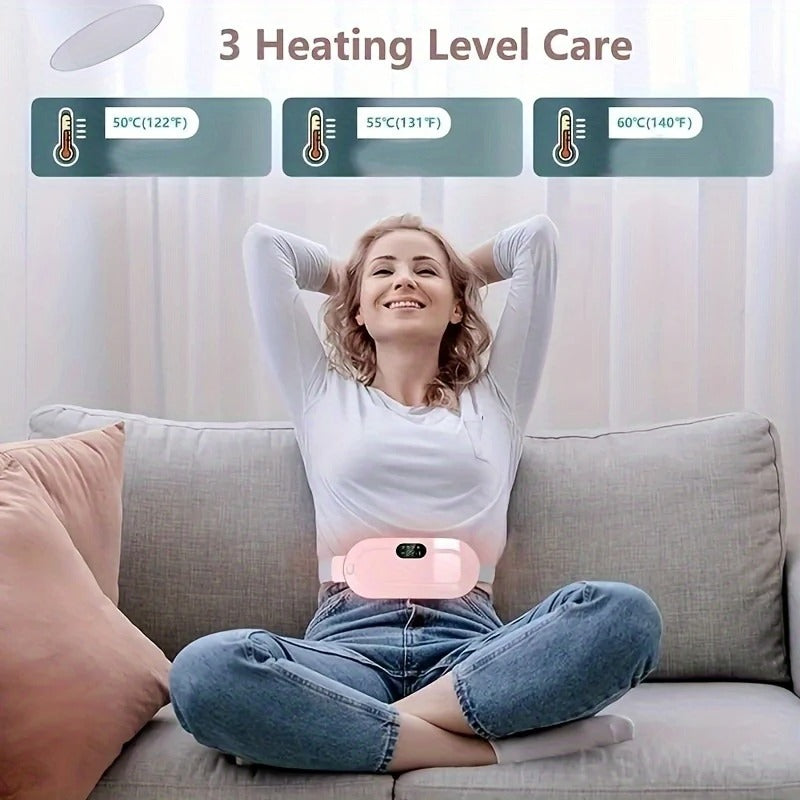 Portable Heating Vibrating Waist Massager