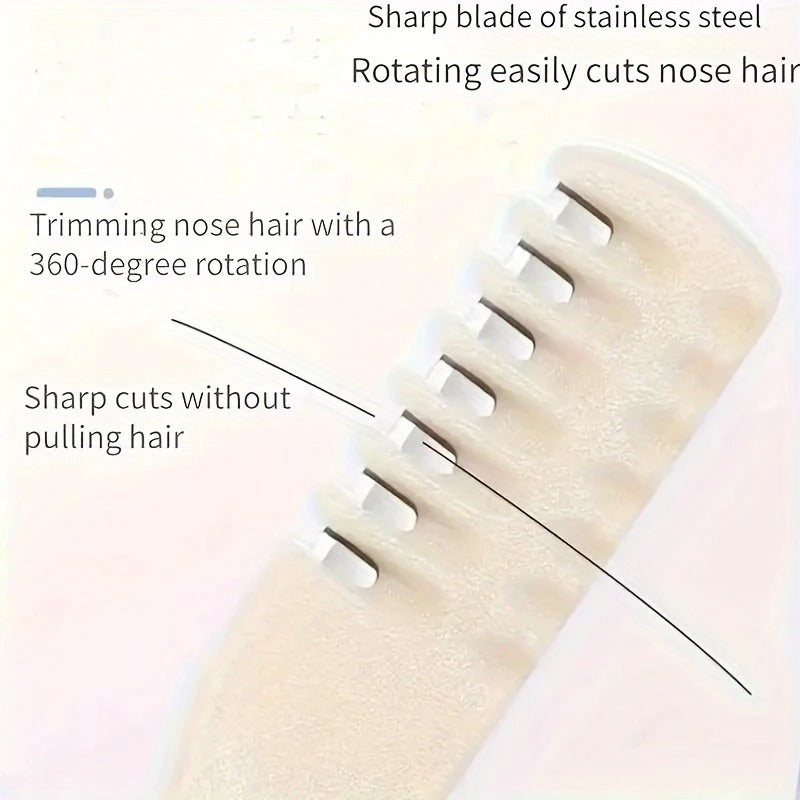 3Pc Painless Nose Hair Razor