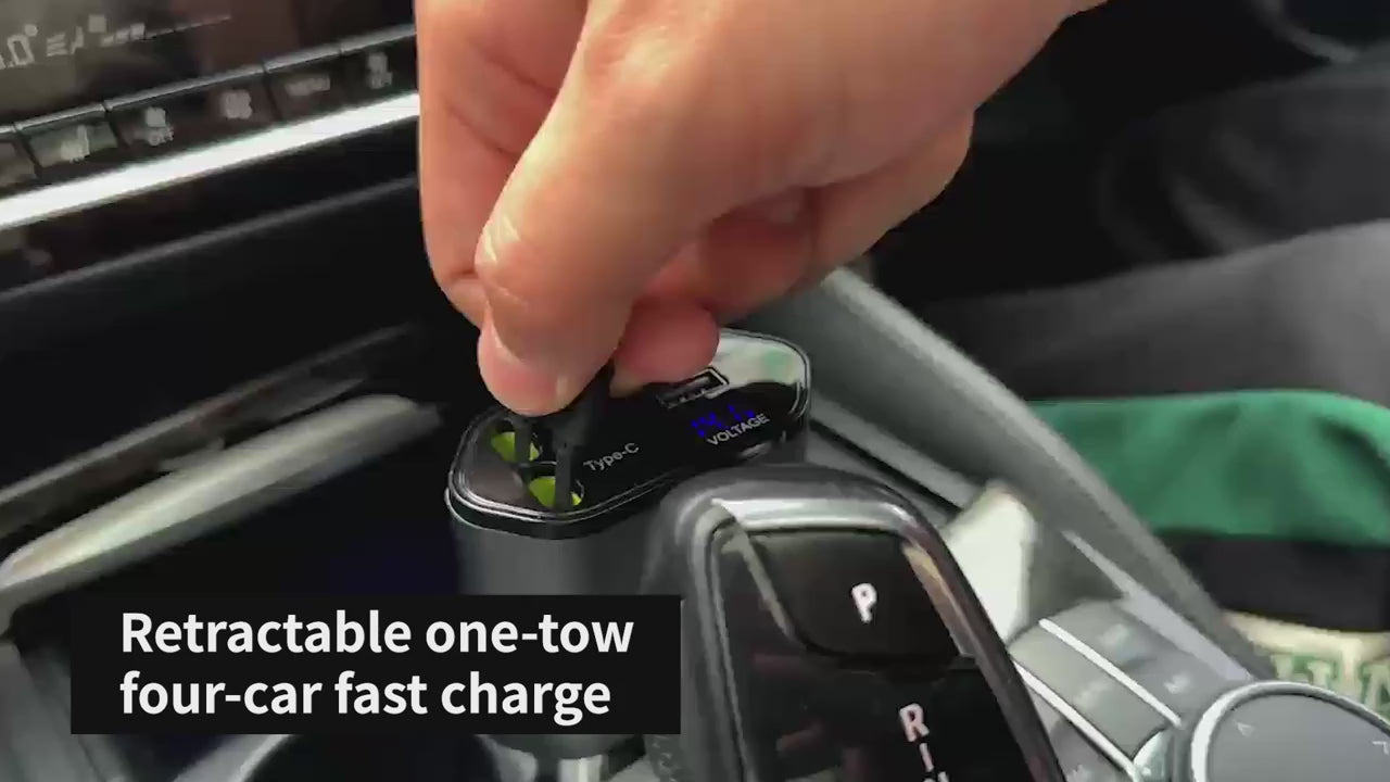 4-in-1 Fast Car Charger