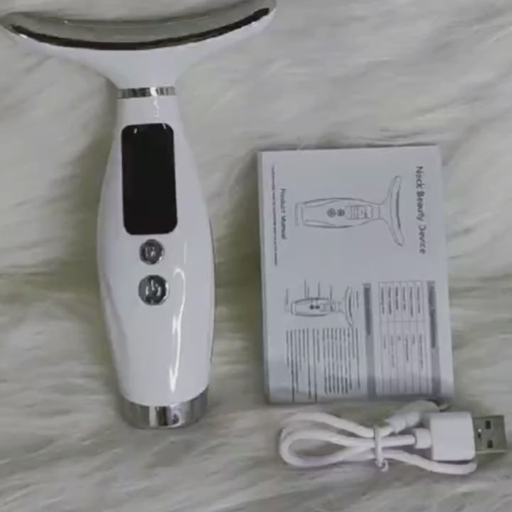 7-in-1 LED Color Neck and Face Massager