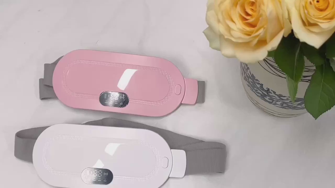 Portable Heating Vibrating Waist Massager