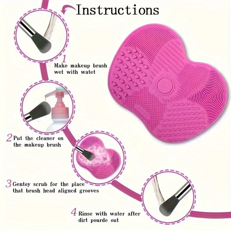 Silicone Makeup Brush Cleaning Pad