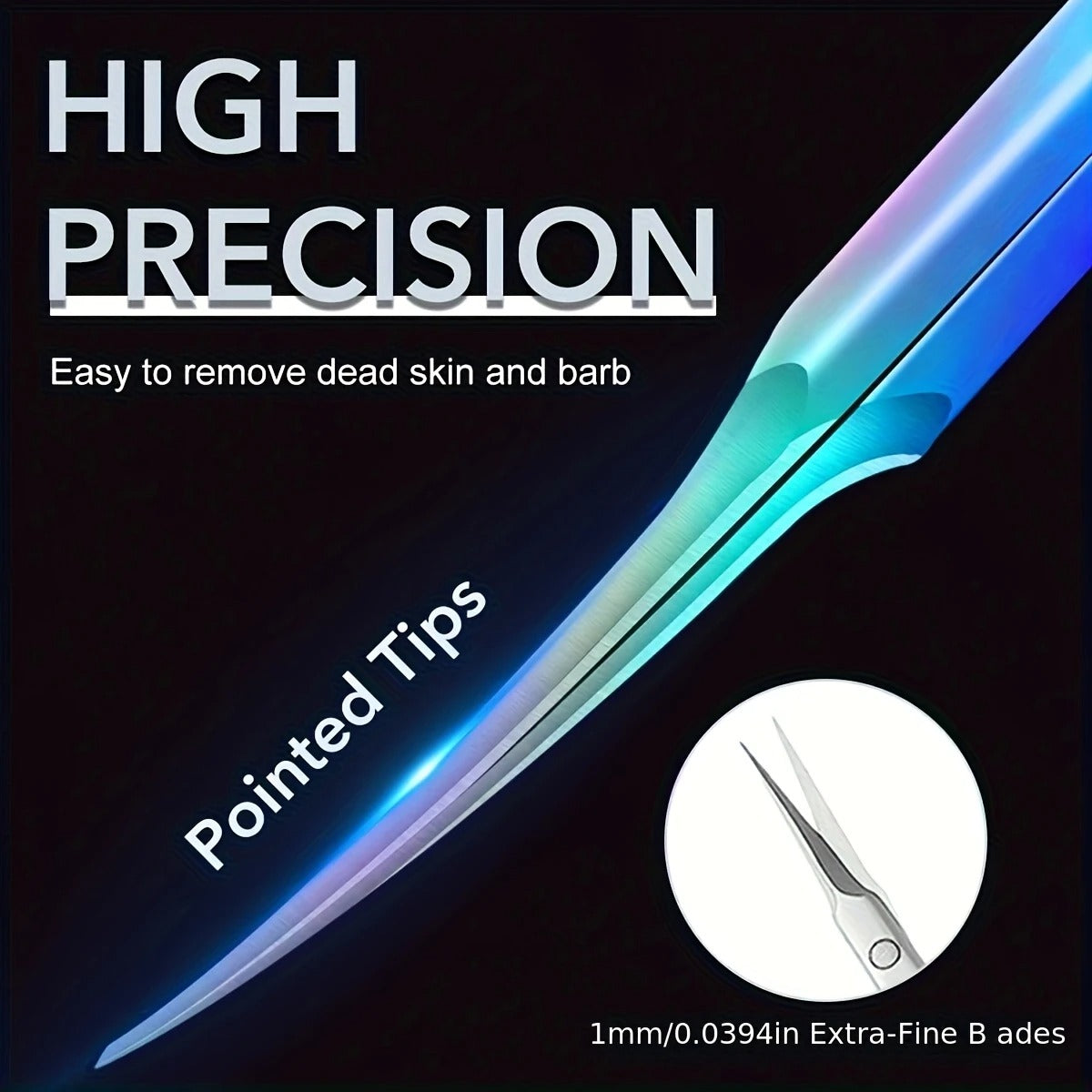 Stainless Steel Cuticle Scissors