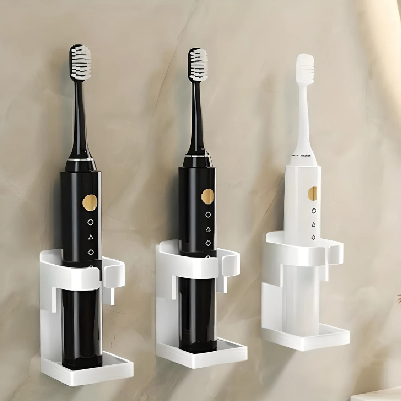 Self-adhesive Electric Toothbrush Holder