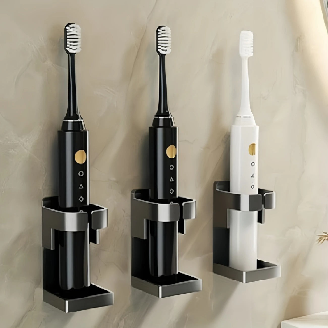 Self-adhesive Electric Toothbrush Holder
