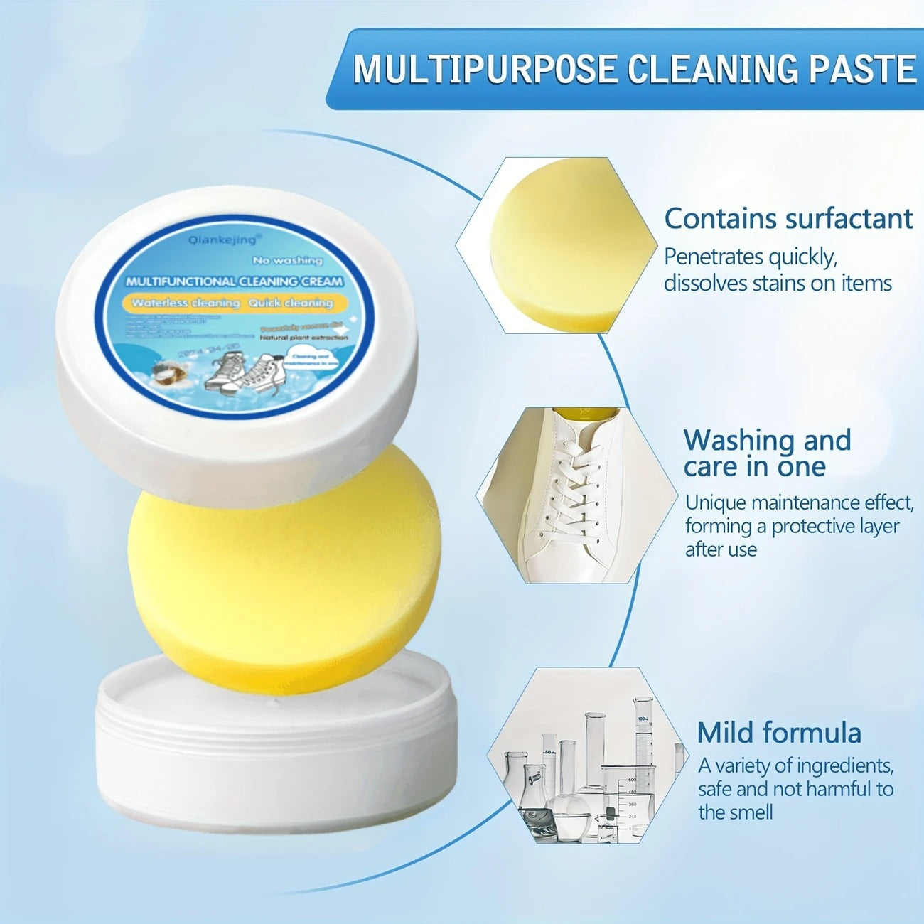 White Shoe Cleaning Paste